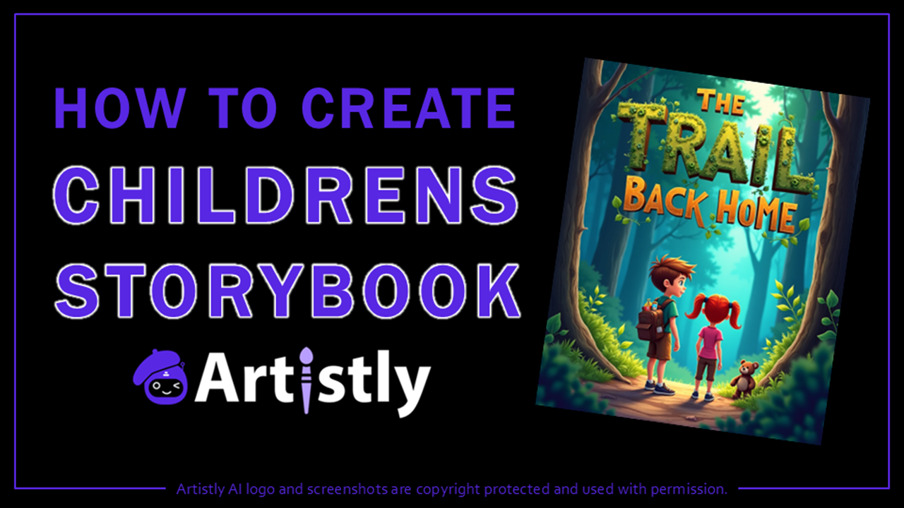 How to Create Children’s Storybook in Artistly AI