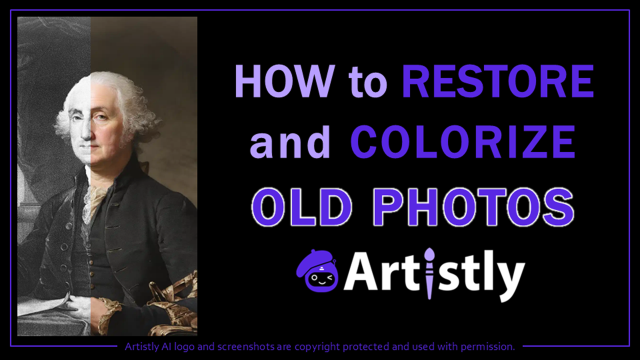 How to Restore and Colorize Old Photos in Artistly AI