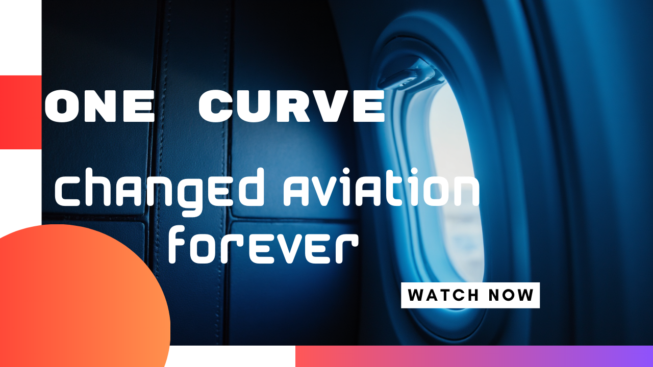 One Curve Changed Aviation Forever✈️ #didyouknow #aviationhistory #truestory #viralfacts #storytime