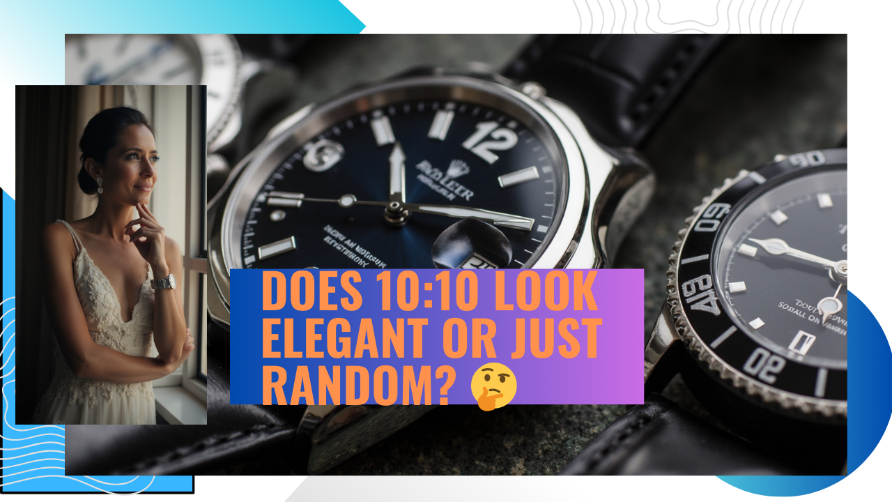 At 10:10, time doesn’t tick…it smiles ⏱️👀