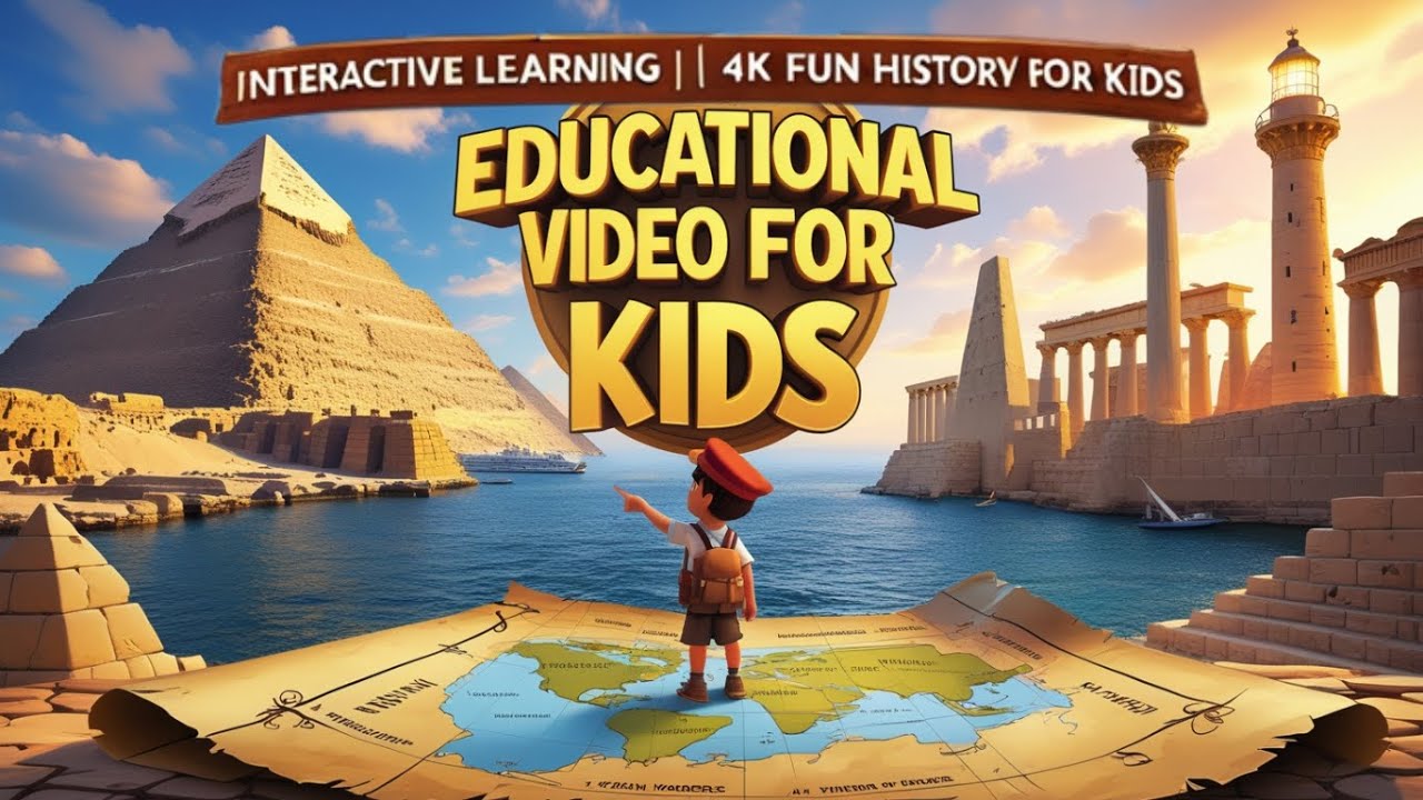 The Seven Wonders of the Ancient World – Interactive Learning 4K