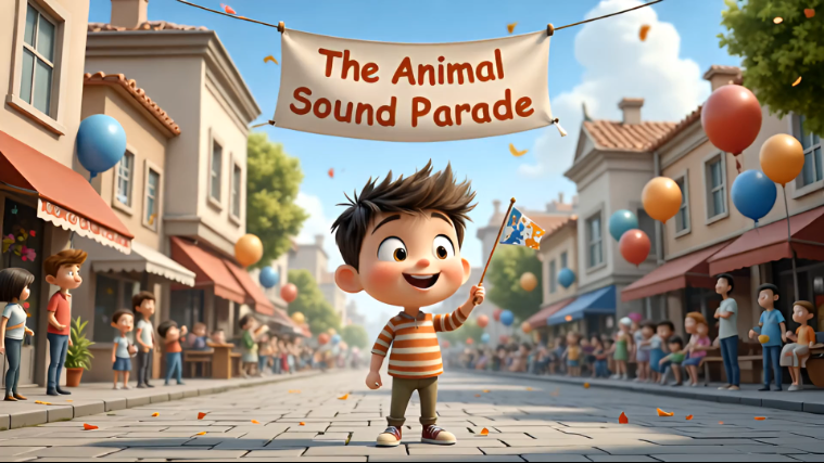 The Animal Sound Parade | Fun Kids Song | Learn Animal Sounds