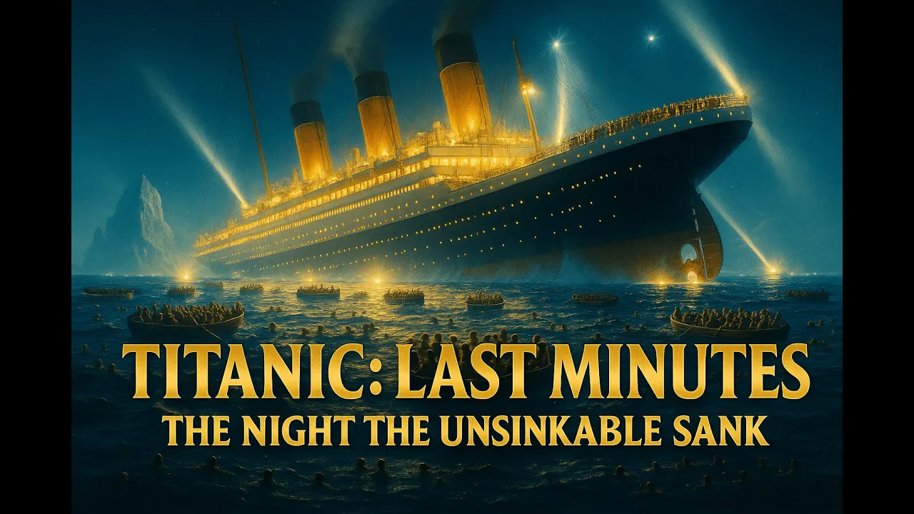 TITANIC: LAST MINUTES – THE NIGHT THE UNSINKABLE SANK – AI Short Film 4K