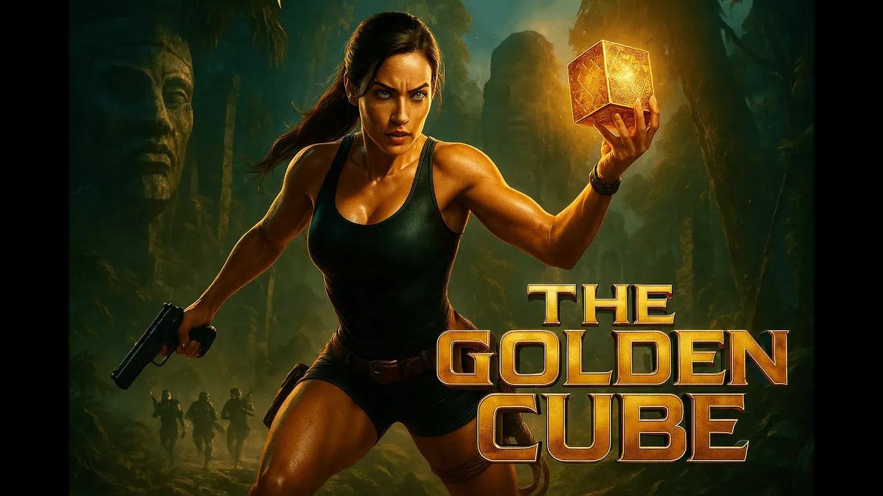 The Golden Cube – AI Cinematic Short Film 4K | VIDEO CINEMATIC with AI