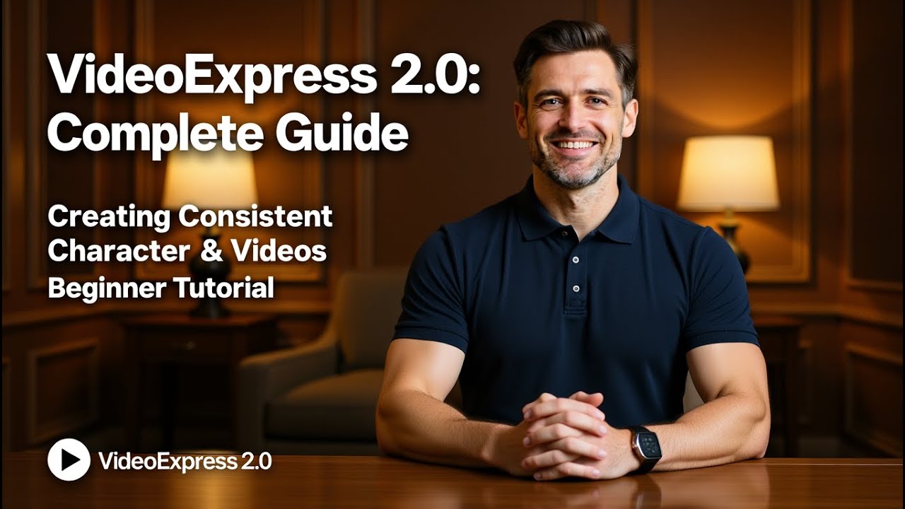 VideoExpress 2.0: Complete Guide for Creating Consistent Character And Videos | Beginner Tutorial