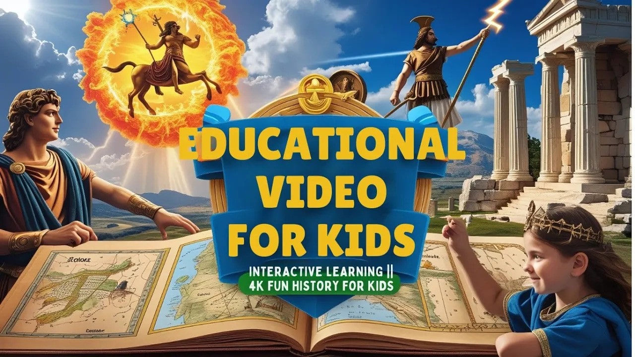 The Truth About Myths and Legends (For Kids!) – Interactive Learning 4K