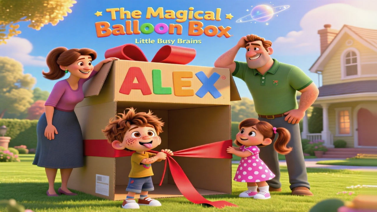 The Magical Balloon Box 🎈✨ | Kids Story Read Aloud | Bedtime Story for Children